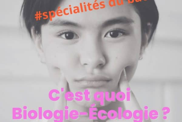 Spécialité Biologie Ecologie